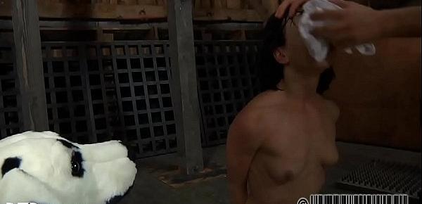  Anal castigation with shit squirting